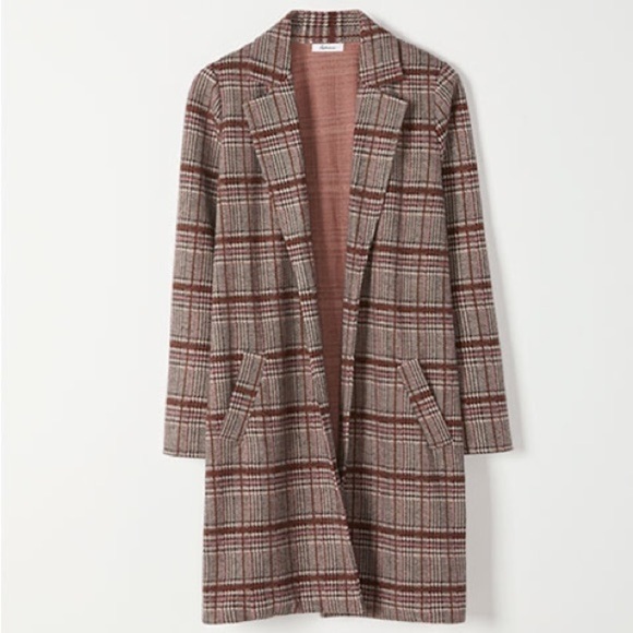 Reitmans Sweaters - REITMANS plaid midi‎ Blazer/coat size medium
